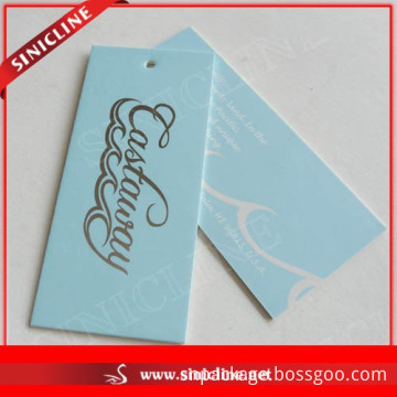 Sinicline Free Design Apparel Paper Tags with Hole Punch Made in Wuhan